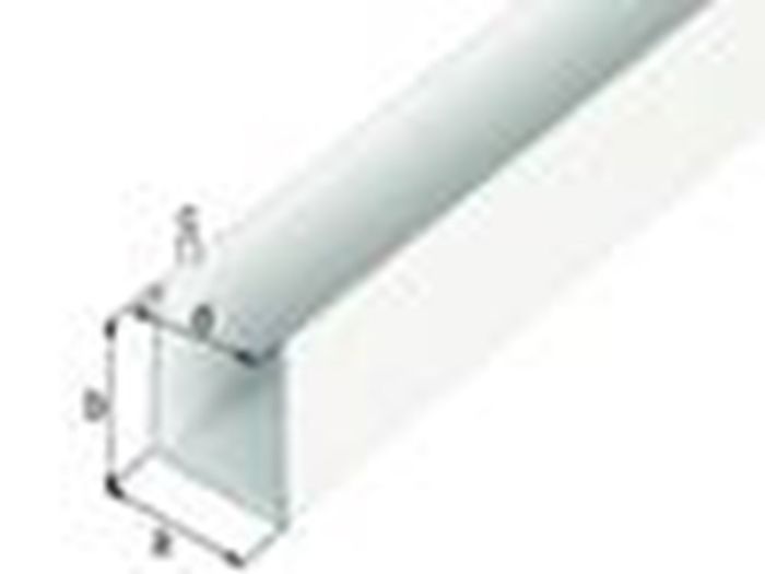 ALBERTS U-Profiel Pvc Wit 1M/10X18X10 Mm