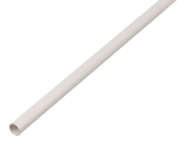 ALBERTS Ronde Buis Pvc Wit 1M/10 Mm ALBERTS Ronde Buis Pvc Wit 1M/10 Mm