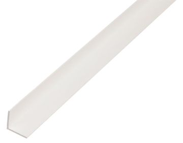 ALBERTS Hoekprofiel,Pvc,Wit,50X50X1,5/1M