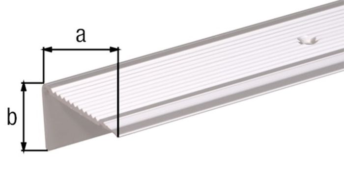 Gah Alberts Beschermprofiel schroeven zilver43x23/1m Gah Alberts Beschermprofiel schroeven zilver43x23/1m