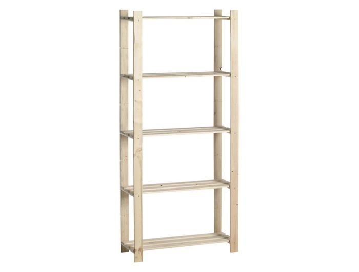 Practo Home Houten Rek 175X80X30 Cm 5 Banken Practo Home Houten Rek 175X80X30 Cm 5 Banken