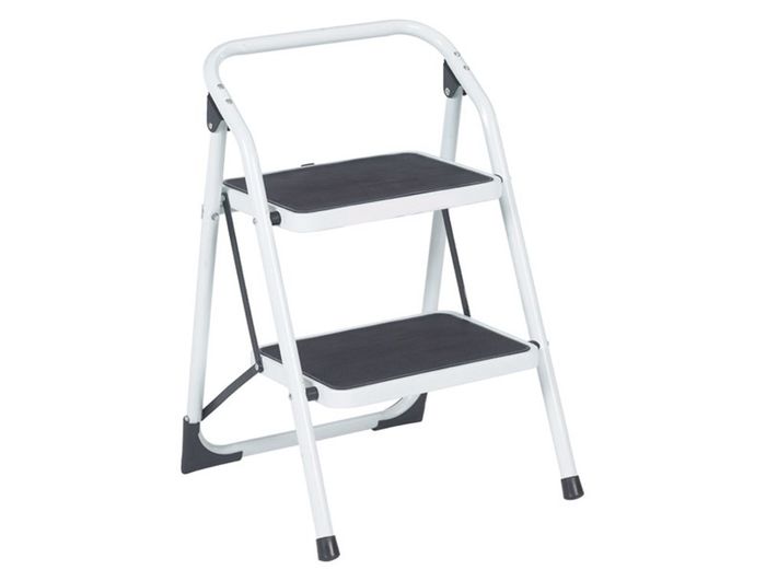 Escalo Trapladder 2 Brede Treden Wit