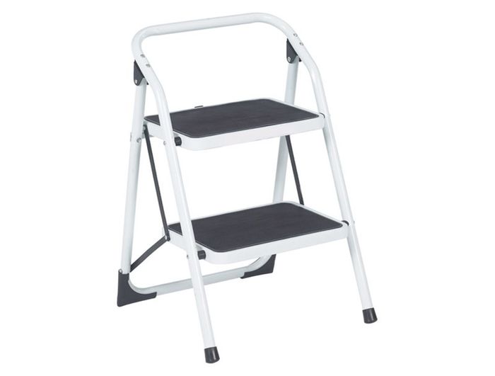 Escalo Trapladder 2 Brede Treden Wit Escalo Trapladder 2 Brede Treden Wit