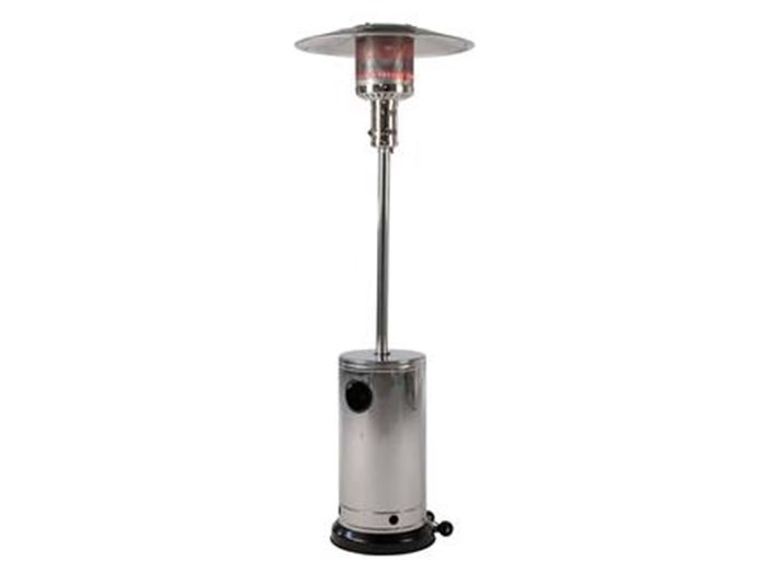 Practo Garden Terrasverwarmer Inox + Wielen