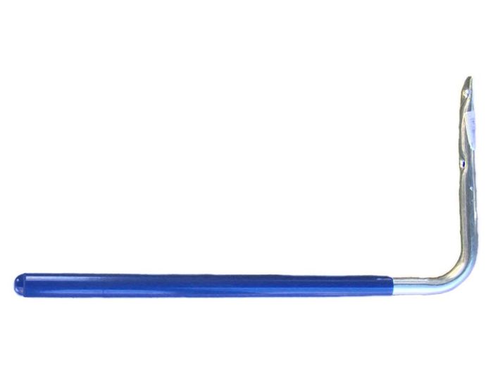 Mottez Haak Recht Geplastificeerd 42Cm