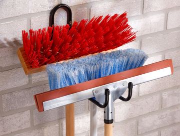 Mottez Haak Dubbel Geplastificeerd 32Cm
