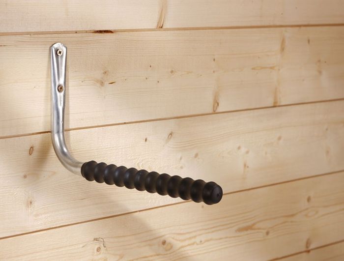 Mottez Haak Recht Diam. 25Mm L 400Mm Geplast.