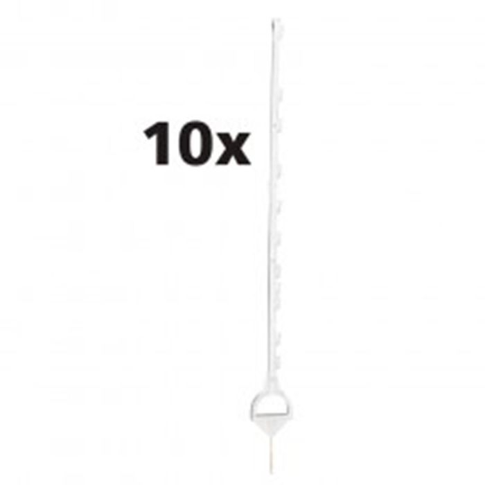 Gallagher Duopack Stijgbeugelpaal 1,55M Wit (2X5)
