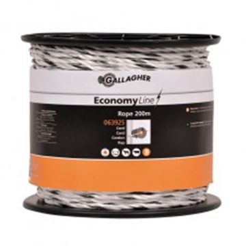 Gallagher Powerline Cord Eco 200M Wit