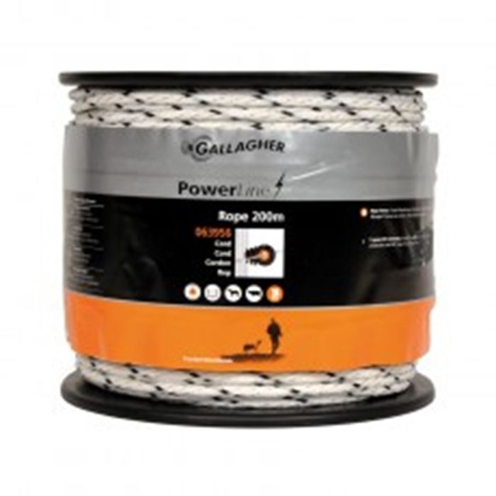 Gallagher Powerline Cord 200M (Gevlochten) Gallagher Powerline Cord 200M (Gevlochten)