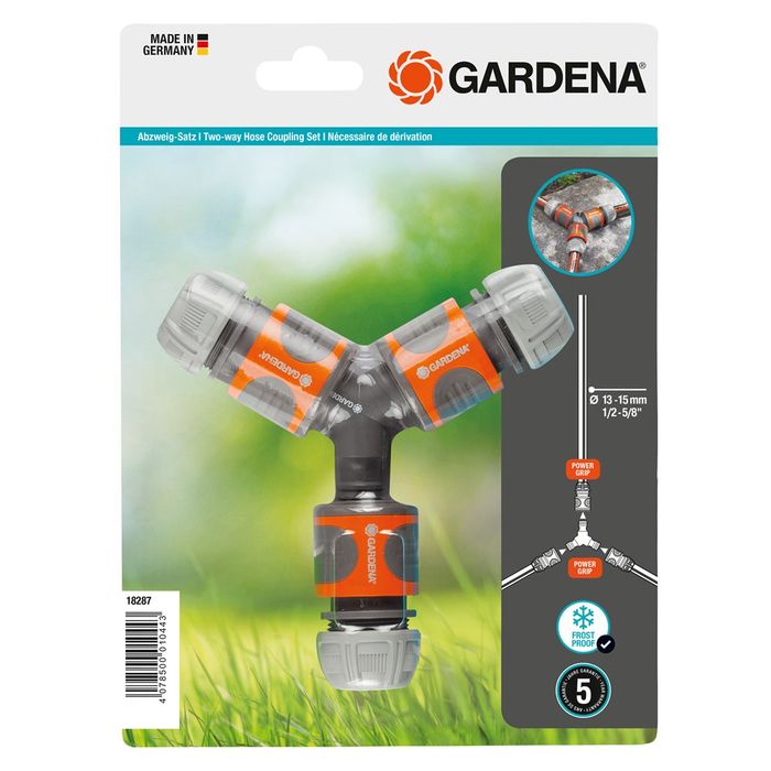 GARDENA 3-Wegset Voor 13 Mm (1/2) & 15 Mm