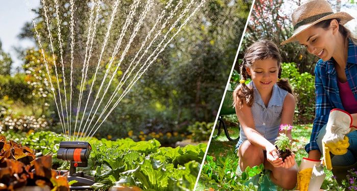 GARDENA Zwenksproeier AquaZoom compact