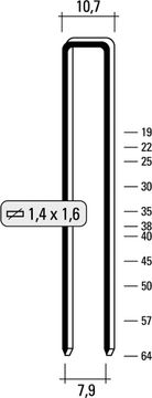 Carat L63/G14 Niet (G5562) 5,1M