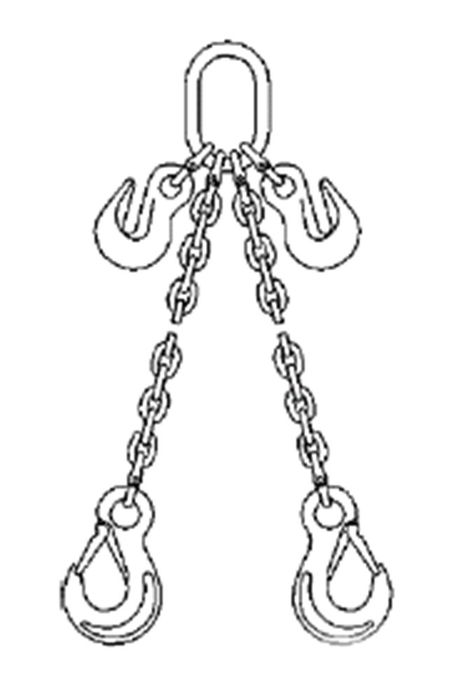 Hoisting Equipment KETTING-2-SPRONG 8 MM OH+IH Hoisting Equipment KETTING-2-SPRONG 8 MM OH+IH