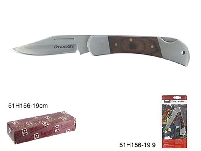 Homeij Zakmes m.lock,Hom.,Stand-By,rvs/mcarta,i