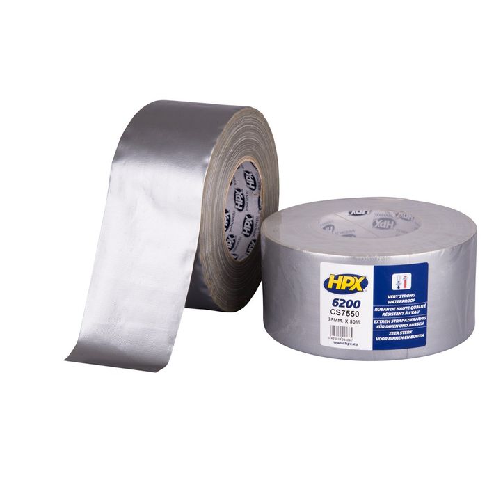 HPX Pantsertape - Zilver 75Mm X 50M