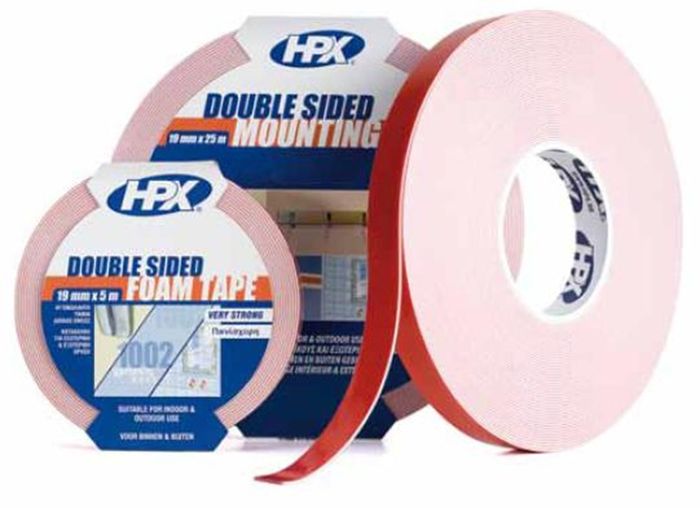 HPX Rol Mirror Mount Tape 19Mmx5M HPX Rol Mirror Mount Tape 19Mmx5M