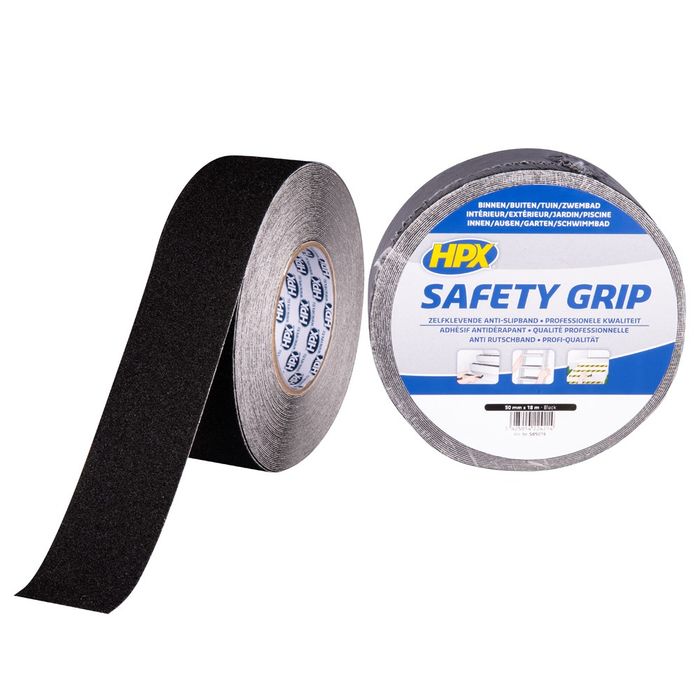 HPX Anti-Slip Tape - Zwart 50Mm X 18M