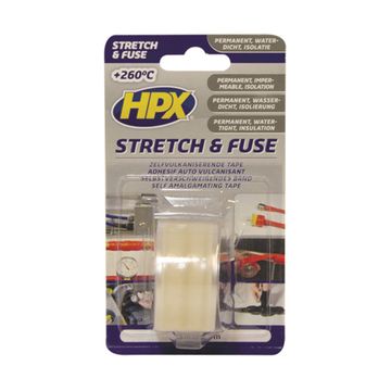 HPX Stretch&Fuse Transp. 25Mmx3M