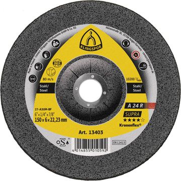 Klingspor 1St. Afbraamschijf Kroonflex A 24 R
