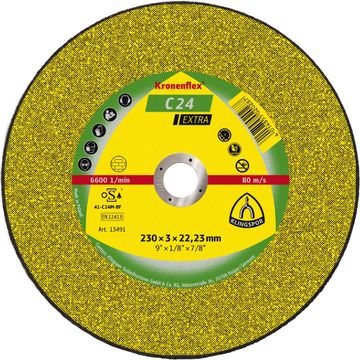 Klingspor 1 Stuk Kt/Extra/C24Ex/S/Ger/230X3X22,23