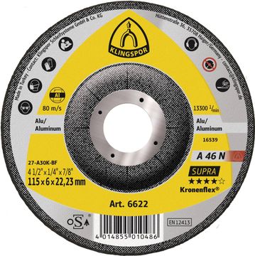 Klingspor 1 Stuk 6622 Afbraamschijf A46N Supra