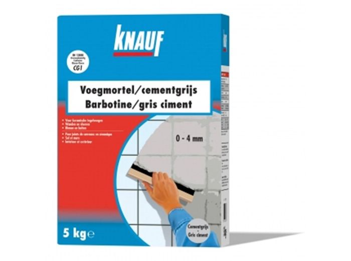Knauf SCS Knauf_Voegmortel Grijs 5 Kg