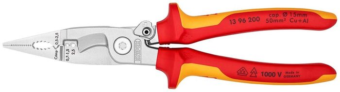 Knipex Elektrische Installatietang Knipex Elektrische Installatietang