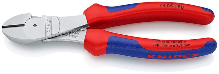 Knipex Zijsnijtang 7405 180 Chrom.Isol.