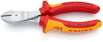Knipex Zijsnijtang 7406 160 Chrom.Isol.