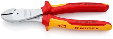 Knipex Zijsnijtang 7406 200 Chrom.Isol.