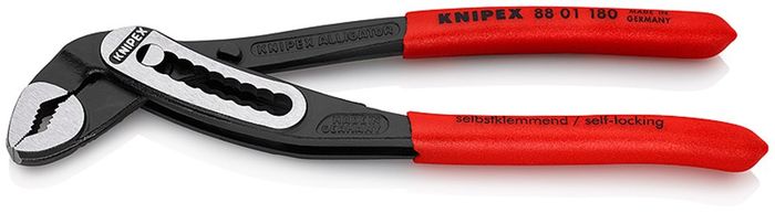 Knipex Waterpomptang 8801 180 Alligator Knipex Waterpomptang 8801 180 Alligator
