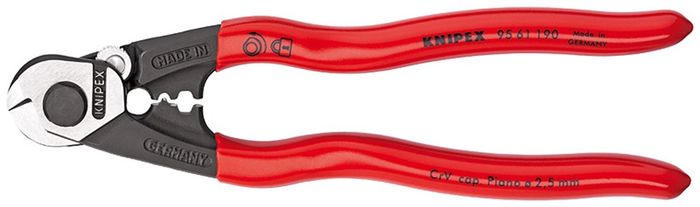 Knipex Knipex Staaldraadschaar 9561190 Knipex Knipex Staaldraadschaar 9561190