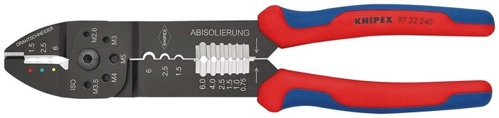 Knipex Kabelschoentang 97 32 240 Knipex Kabelschoentang 97 32 240
