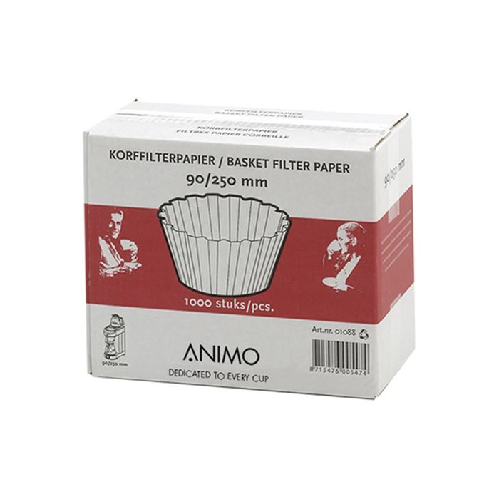Animo Koffiefilter 90/250 1000 Stuks Animo Koffiefilter 90/250 1000 Stuks
