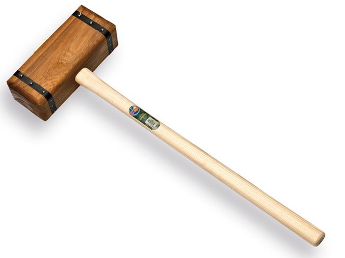 Atlas Sleg Hout Rechthoekmodel Met Steel Atlas Sleg Hout Rechthoekmodel Met Steel