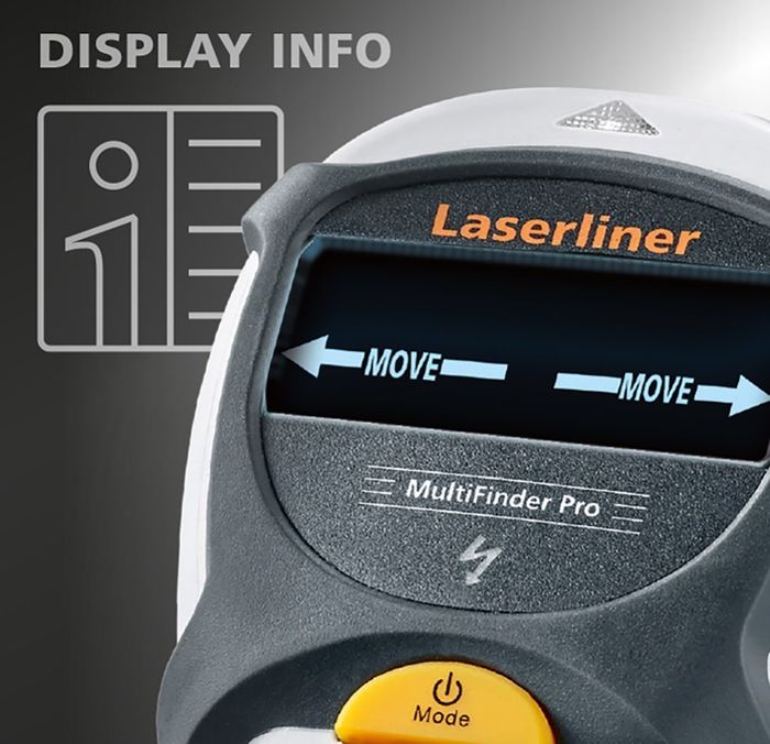 Laserliner Elektronische Scanner (Hout/AC/Metal) Laserliner Elektronische Scanner (Hout/AC/Metal)