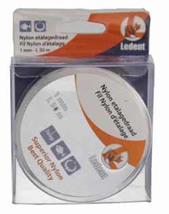 Ledent Nylondraad 1Mm 50M
