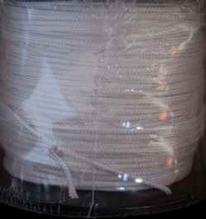 Ledent Gevl. Nylon Wit 2Mm B.100M