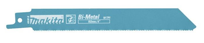Makita BIM reciprozaagblad voor metaal 5st. Makita BIM reciprozaagblad voor metaal 5st.