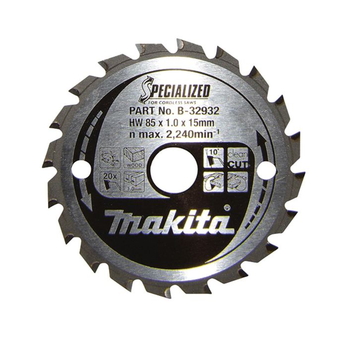 Makita zaagblad SPECIALIZED accu Makita zaagblad SPECIALIZED accu