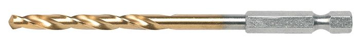 Makita HSS-TiN metaalboor 1/4 3,2x67mm Makita HSS-TiN metaalboor 1/4 3,2x67mm