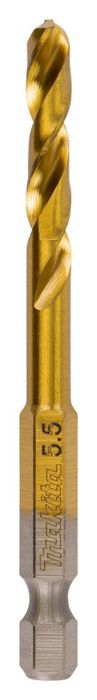 Makita Hss-Tin Metaalboor 1/4   5,5X78Mm