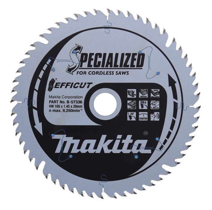 Makita Zaagblad Specialized efficut accu Makita Zaagblad Specialized efficut accu