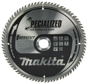 Makita zaagblad SPECIALIZED EFFICUT accu