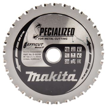 Makita zaagblad SPECIALIZED EFFICUT metaal