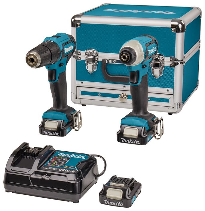 Makita Accu combopack CXT 12Vmax CLX2 Makita Accu combopack CXT 12Vmax CLX2