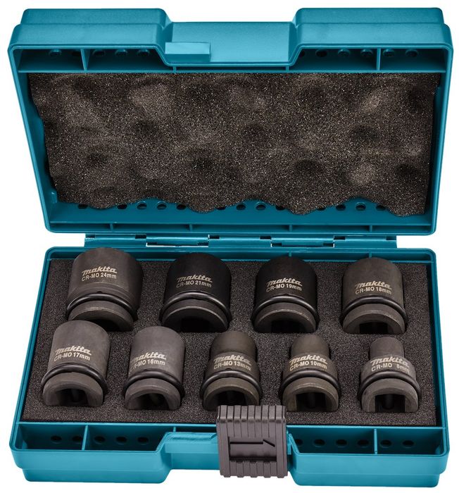 Makita Doppenset Met Opname 1/2 Makita Doppenset Met Opname 1/2