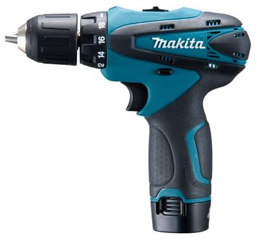 Makita Boor-Schroevedr.10,8V1,3Ax2Li Df330Dwe