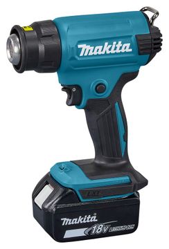 Makita Heteluchtpistool 18 V + BL1850 Makita Heteluchtpistool 18 V + BL1850